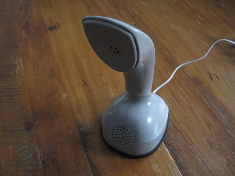 Working Grey Dial Telephone Ericsson Ericofon 1960's Carousel 8
