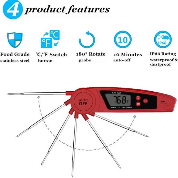 Kitchen Cooking Thermometer Carousel 2