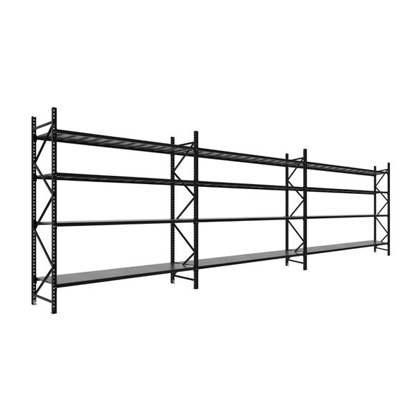 2.5M Tall Triple Bay Commercial Shelving 7420L X 2500H X 600D Carousel 1