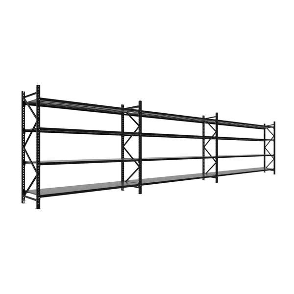 Triple Bay Commercial Shelving 7420 L x 2000 H x 600 D Carousel 1