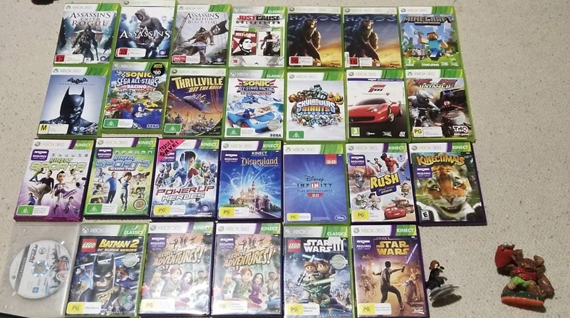 Xbox 360 bundle +27games Carousel 2