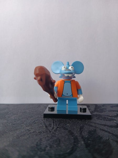 Lego minifigure Itchy, The Simpsons, Series 1 Carousel 1