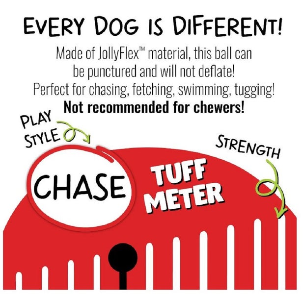 DOG TOY - JOLLY PET TUG-N-TOSS PURPLE 15CM Carousel 2
