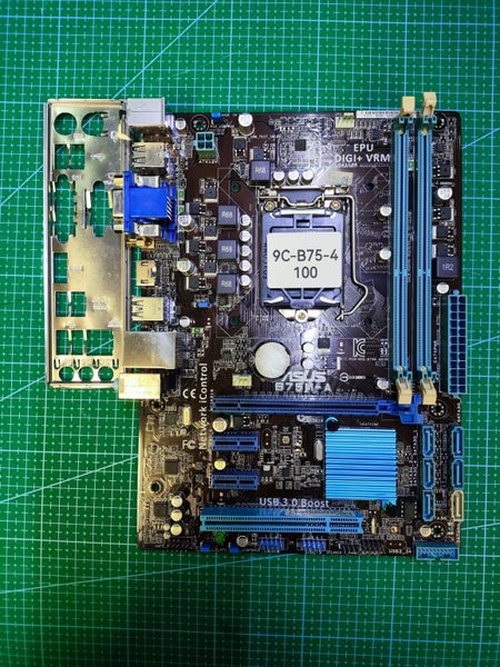 ASUS B75 Motherboard # LGA 1155 Intel 2Gen 3Gen / H61 P61 Z77 H77 Carousel 1