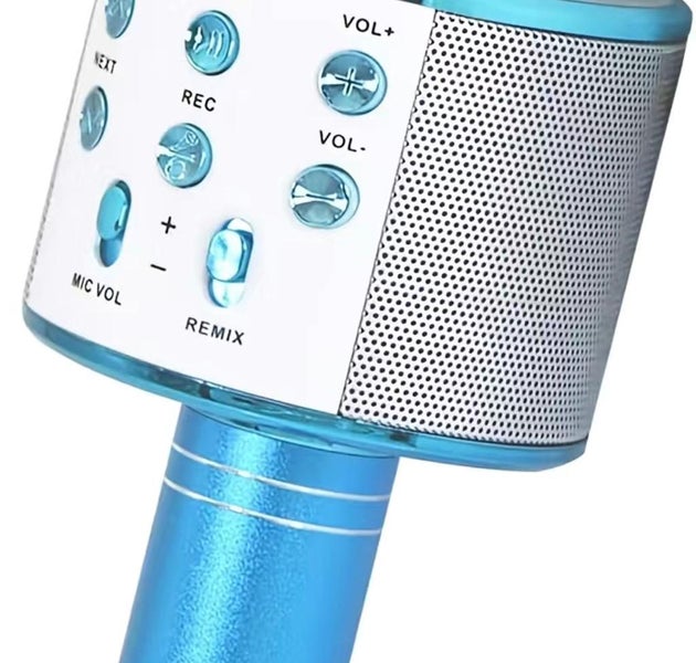 Karaoke MIC and Speaker for Party BLUE Carousel 5