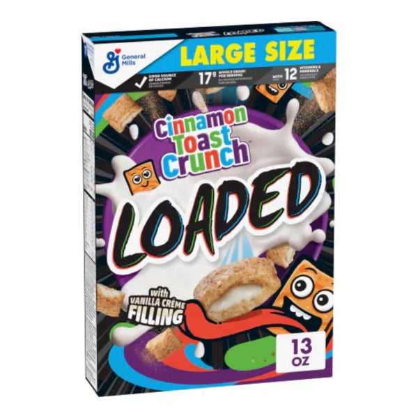 General Mills Cinnamon Toast Crunch Loaded Cereal 368g Carousel 1