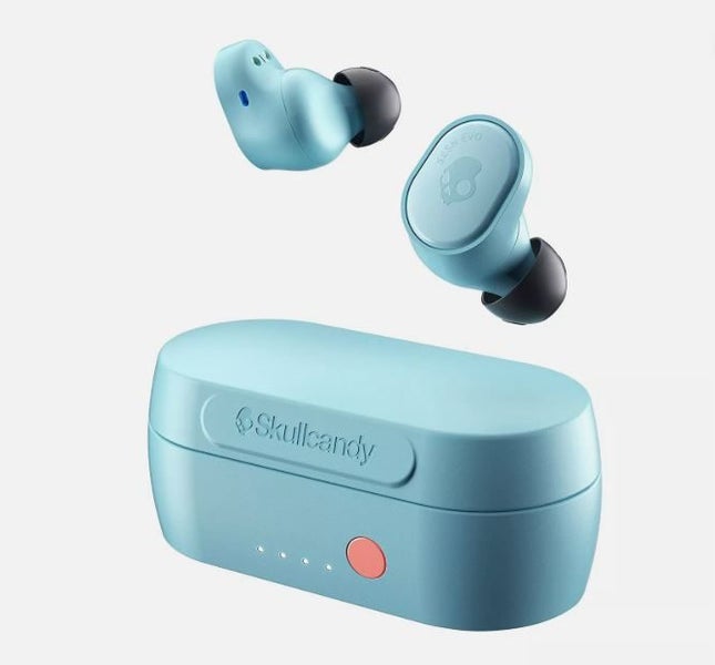 Skullcandy Sesh Evo True Wireless In-Ear Headphones (Bleached Blue)) Carousel 1
