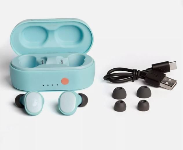 Skullcandy Sesh Evo True Wireless In-Ear Headphones (Bleached Blue)) Carousel 2