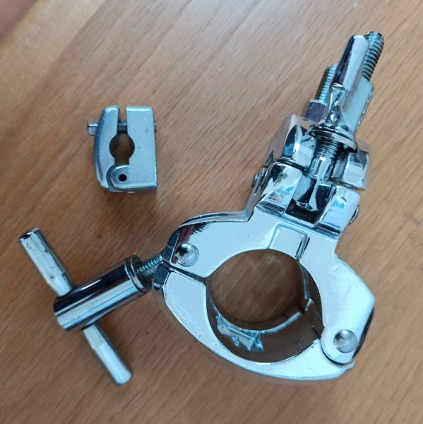 Gibraltar Multi Adjustable Multi Clamp with Tama memory lock Carousel 2