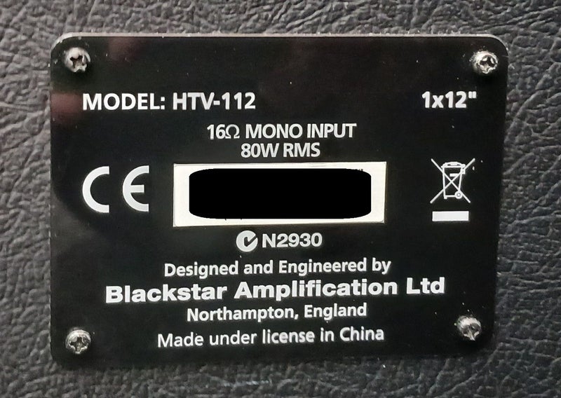 Blackstar 80W Guitar Speaker Cabinet - HTV112 - B16131812-2 Carousel 4