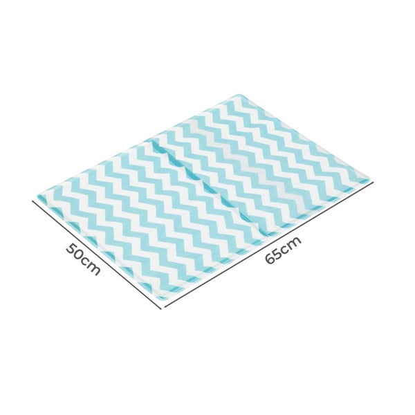 Pawz Pet Cooling Mat Dog Cat Gel Non-Toxic Bed Puppy Self-cool Summer Ice Pad M Carousel 10