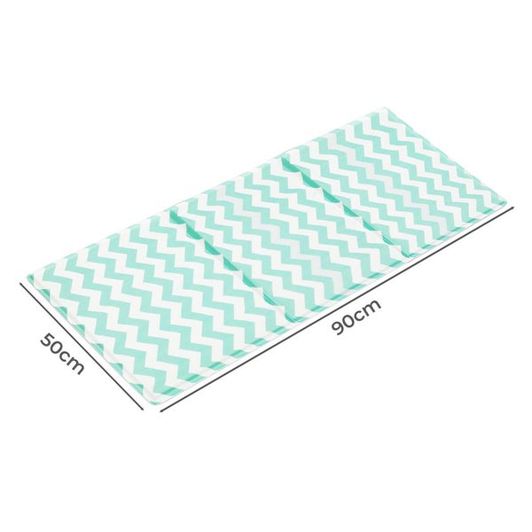 Pawz Pet Cooling Mat Dog Cat Gel Non-Toxic Bed Puppy Self-cool Summer Ice Pad L Carousel 10
