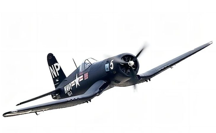 Dynam F4U Corsair V2 4S RC Warbird Plane 1300mm w/ Flaps, PNP Carousel 2