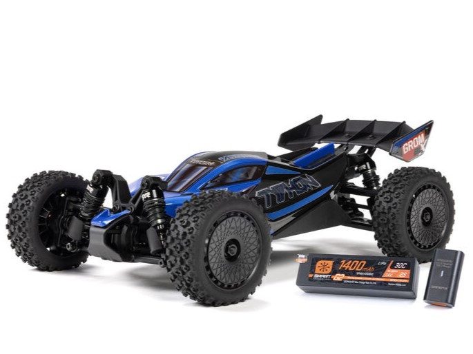 ARRMA TYPHON GROM 223S BLX Brushless 4X4 Small Scale Buggy RTR with Battery &... Carousel 1
