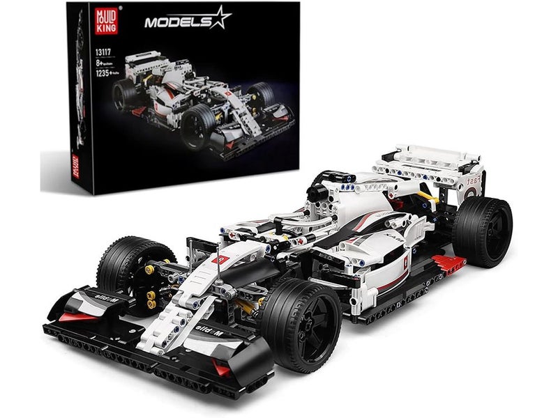Mould King Technik Sports Car, Formula 1 Racing Car Building Blocks Kit Carousel 1