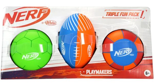 Nerf Wahu Triple Pack EVA Foam Balls Carousel 1