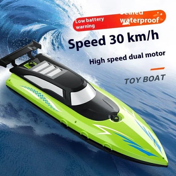 Cross-Border Electric Toy Charging 2.4G Control Boat Double Spiral Pulp High-... Carousel 1