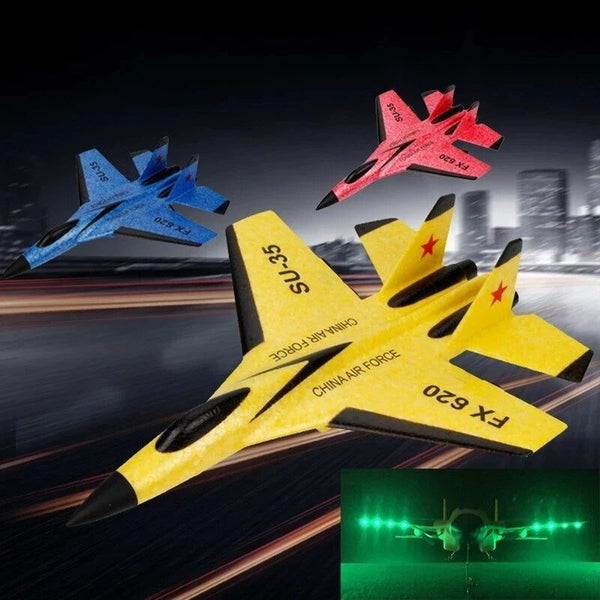 SU35 RC Plane FX620 FX820 2.4G Remote Control Flying Model Glider Airplane Wi... Carousel 7