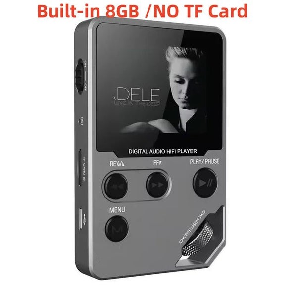 C5 8GB Lossless Bluetooth MP3 Music Player, Zinc Alloy Body,Rotary Controls,W... Carousel 1