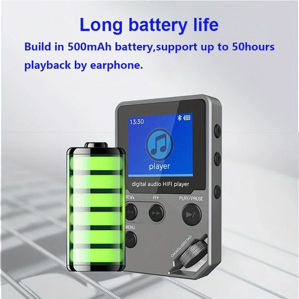 C5 8GB Lossless Bluetooth MP3 Music Player, Zinc Alloy Body,Rotary Controls,W... Carousel 7
