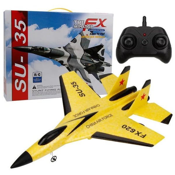 RC Aircraft SU-35 2.4G Radio Remote Control Fighter Plane Glider Airplane Foa... Carousel 1