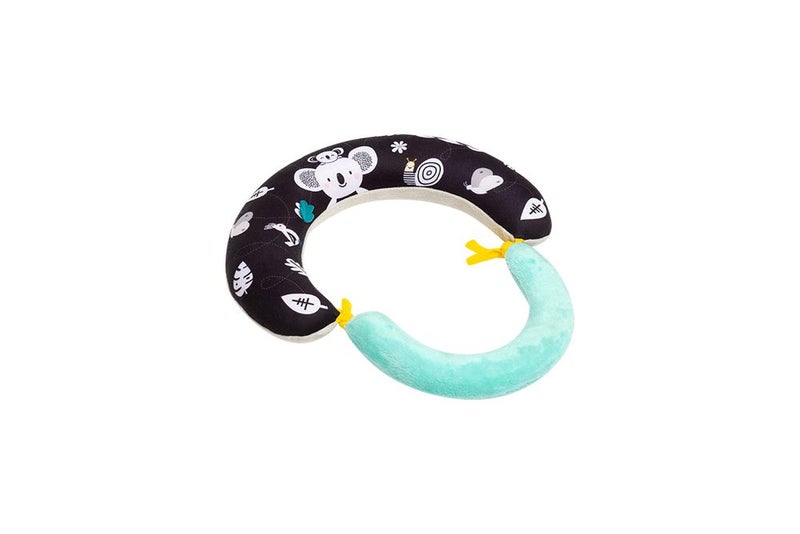 Taf Toys 2-in-1 Tummy Time U-Shape Pillow Baby Infant 0m+ Development Support Carousel 2