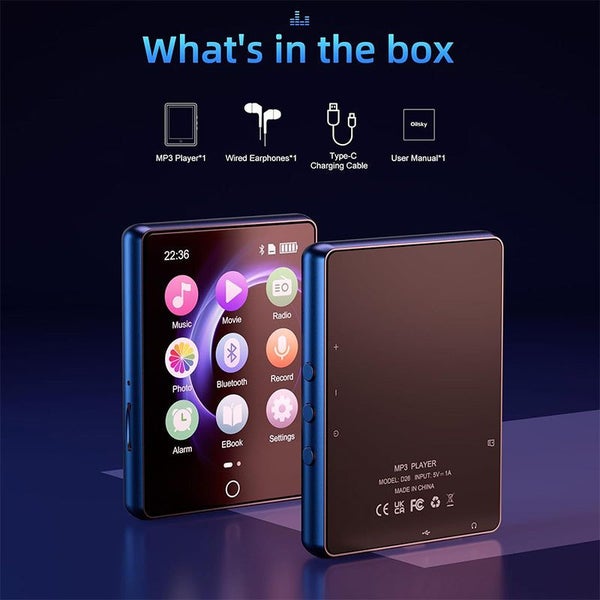 32GB 2.8 Inch Touch Screen Bluetooth 5.0 MP3 Player, HiFi Music Player with S... Carousel 7
