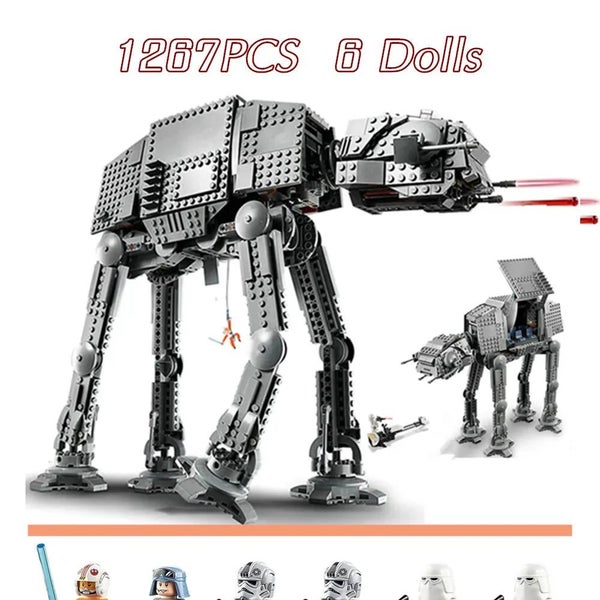In Stock With Motor 1168 PCS 05050 Motorized 10178 Walking AT-AT Model Buildi... Carousel 7