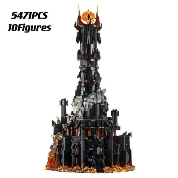 5471Pcs 2024 New 10333 Black Tower Dark Model Building Blocks Kit Bricks Crea... Carousel 1