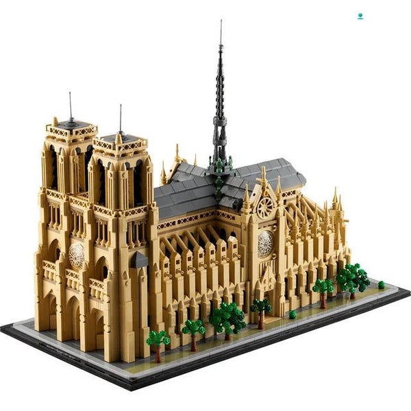 Notre-Dame de P Architectural Model Kit 21061 Collectible Building blocks Set... Carousel 1