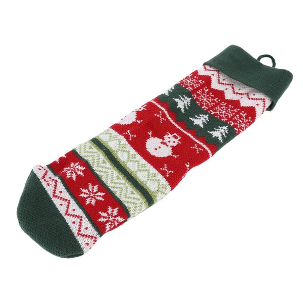knitted stocking christmas sock bag christmas supplies Christmas Decorations Carousel 2