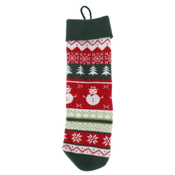 knitted stocking christmas sock bag christmas supplies Christmas Decorations Carousel 8