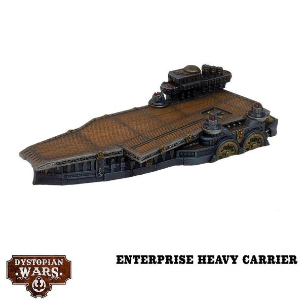 Warcradle DWA120005 Dystopian Wars: Enterprise Battlefleet Set Carousel 3
