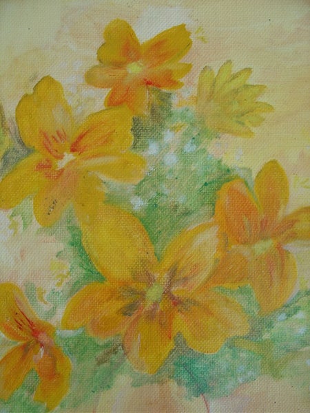 Retro Naive or Craft Art Painting Carousel 2