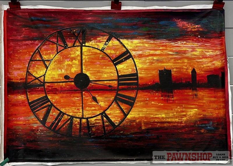 Time and Tide Landscape Painting, Unframed Carousel 1