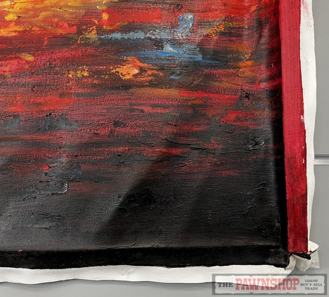 Time and Tide Landscape Painting, Unframed Carousel 3