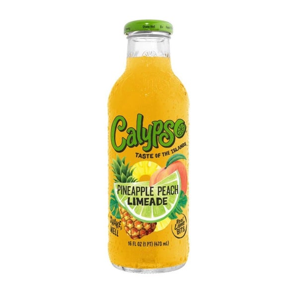 12 x Calypso Pineapple Peach Limeade - 473ml Carousel 1
