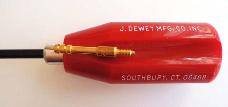 SPECIAL: Dewey 20 cal 1 pce nylon-coated steel cleaning rod. See text for frt Carousel 1