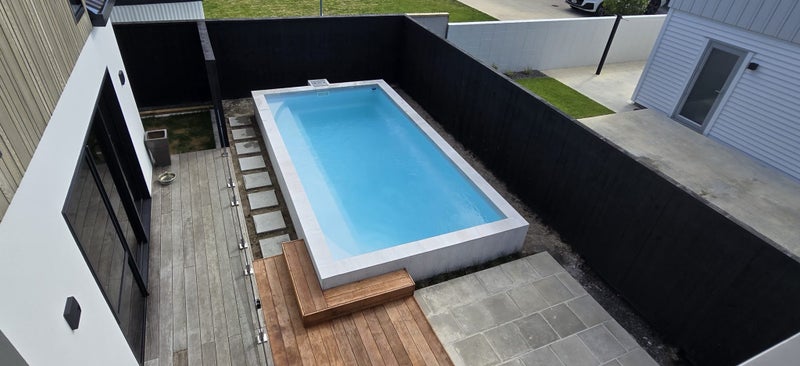 Bayside Pools 5.5m The Plunge - Classic Kitset - Fibreglass Swimming Pool Shell62866851093250112