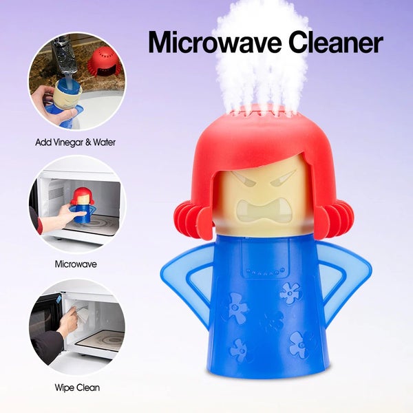 Angry Mom Microwave Cleaner Carousel 2