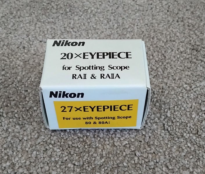 SPECIAL: Nikon screw-on eyepiece for RAII & RAIIA scopes. P/up ChCh or can send. Carousel 1