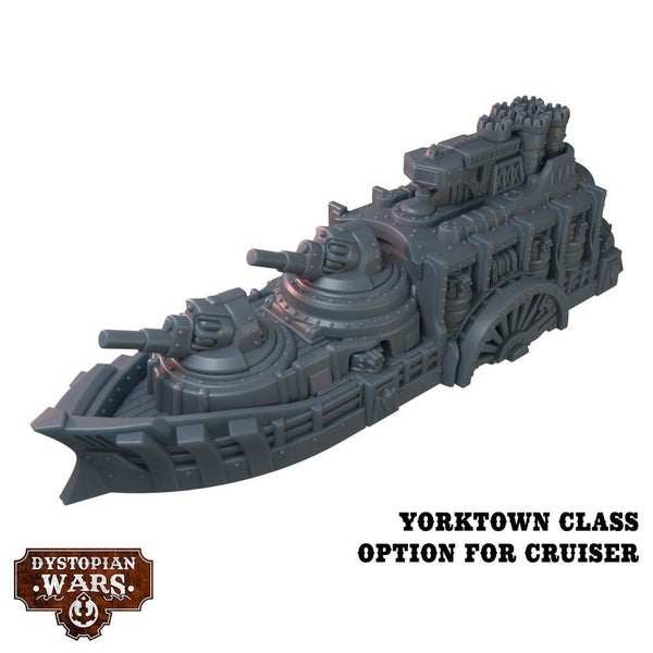Warcradle DWA120001 Dystopian Wars: Constitution Battlefleet Set Carousel 2