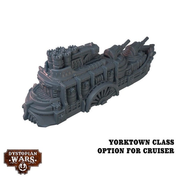 Warcradle DWA120001 Dystopian Wars: Constitution Battlefleet Set Carousel 3
