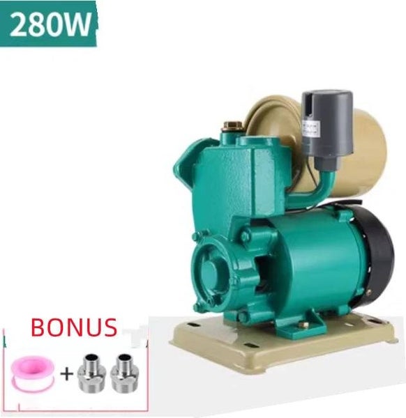 280W Water Pump - Electric, Automatic Self-Priming Pump, Hot-Cold Water Carousel 2