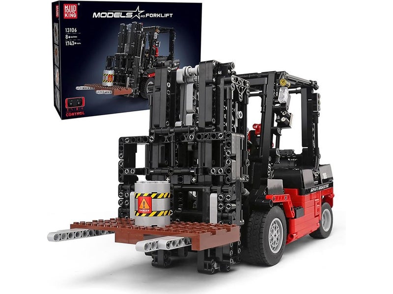MOC Remote Control Heavy-Duty Shelf Lifted Truck Model Toy, Gift Toys for Kids Carousel 1