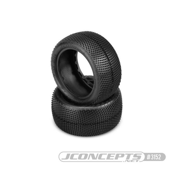 JConcepts Fuzz Bite LP Carpet 2.2" Rear Buggy Tires (2) (Pink) Carousel 1