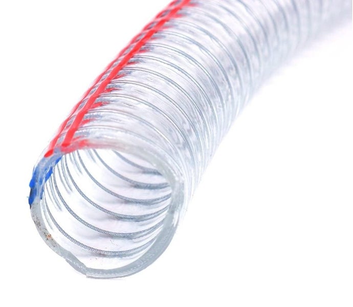 2" Inch 10M Water Pump Hose PVC Irrigation Suction Transfer Inlet Rigid Hose Carousel 2