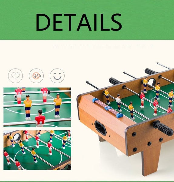 69cm Mini Tabletop Football Game Portable Foosball for Kids/Families Indoor Fun Carousel 4