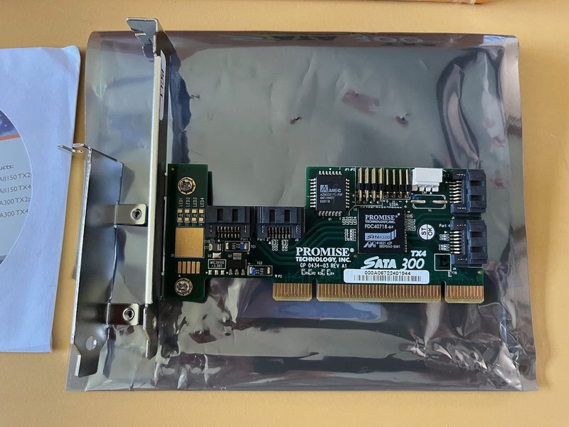 Promise Technology Serial ATA SATA300 TX4 4-Port Controller Card Carousel 2