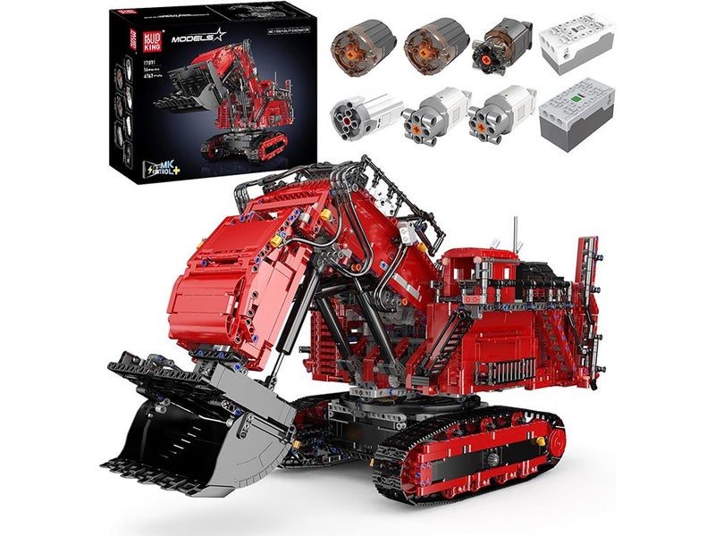 Heavy Duty Excavator Model, Engineering Vehicle Toy Gifts for Adults/Kids Carousel 1
